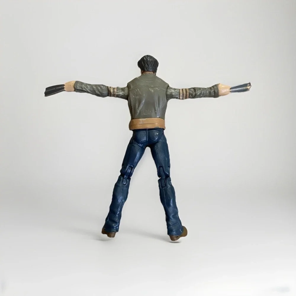 Marvel Universe X-Men Origins Wolverine Tan Biker Jacket Logan‎ 3.75
